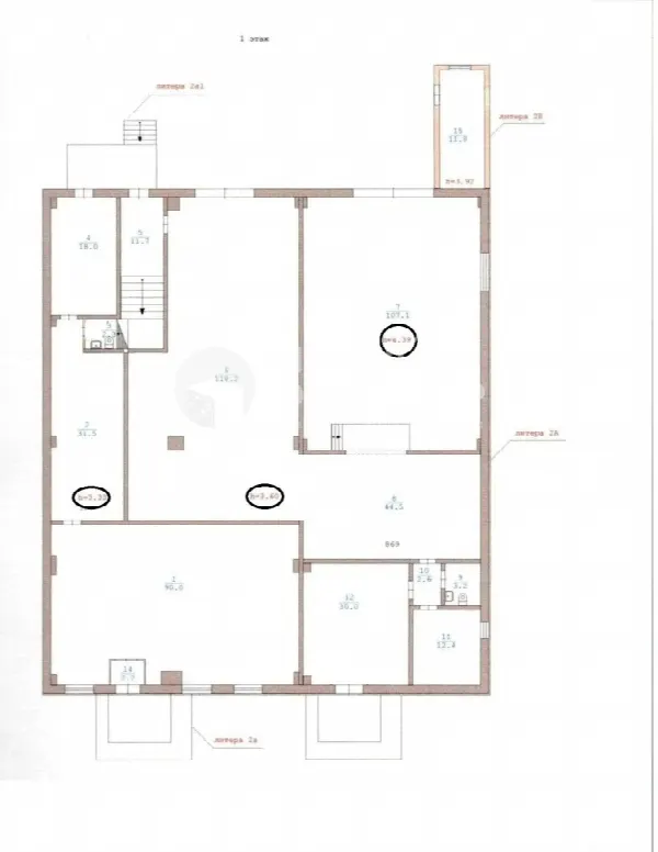 Коммерческое помещение, 987.5 м²