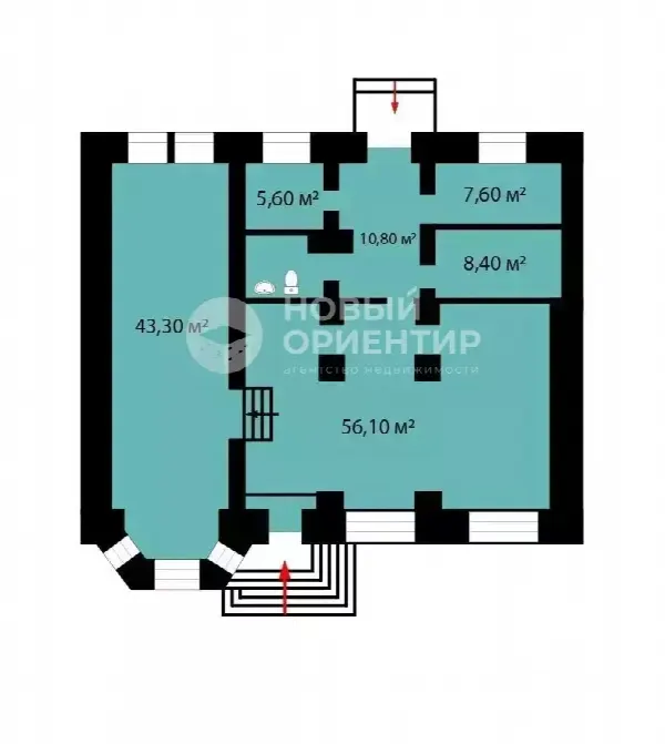 Коммерческое помещение, 140 м²