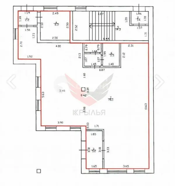 Коммерческое помещение, 90 м²